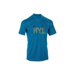 Koszulka Do Gry W Koszykówkę Fast Nyc Męska Dla Zawodowych Graczy Nieb.-Żółt. Niebieskie koszulki męskie marki TARMAK, xl, bez wzorów, z poliesteru, bez kołnierzyka, bez rękawów. Za 39,99 zł.