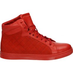 Botki męskie - 306 PE-NA ROS. Czerwone botki męskie Venezia, ze skóry. Za 229,00 zł.