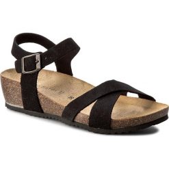Sandały SERGIO BARDI - Christiane FS127242517KD 801. Czarne bez kategorii marki Sergio Bardi, w paski, ze skóry. W wyprzedaży za 99,00 zł.