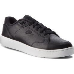 Buty NIKE - Grandstand II Premium AA8005 001 Black/Black/White. Czarne półbuty męskie Nike, na co dzień, bez wzorów, ze skóry, klasyczne, bez zapięcia. W wyprzedaży za 259,00 zł.