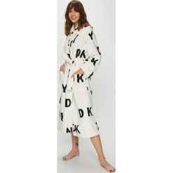 Dkny - Szlafrok. Szare szlafroki damskie DKNY, l, z materiału. Za 389,90 zł.