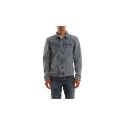 Kurtki jeansowe Jack Jones 12118276 ALVIN. Niebieskie kurtki męskie Jack & Jones, s, bez wzorów, z jeansu, bez kaptura. Za 226,99 zł.