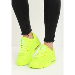Limonkowe Buty Sportowe Classic Nilda. Pomarańczowe buty sportowe damskie marki Born2be, z materiału. Za 59,99 zł.