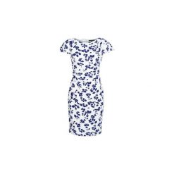 Sukienki krótkie Lauren Ralph Lauren SHORT SLEEVE JERSEY DAY DRESS. Białe sukienki damskie Lauren Ralph Lauren, bez wzorów, z jersey, bez kołnierzyka, z krótkim rękawem, krótkie, mini. Za 739,00 zł.