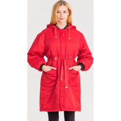 PARKA MY TWIN Twinset. Czerwone kurtki damskie Twinset, xxs, bez wzorów, bez kaptura. Za 1169,00 zł.