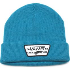 Vans Milford Czapka Niebieski. Niebieskie czapki męskie Vans, bez wzorów, z materiału. Za 94,95 zł.