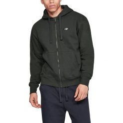 Under Armour Performance Bluza Zielony. Zielone bluzy męskie Under Armour, s, bez wzorów, z bawełny, bez kołnierzyka, bez rękawów, bez kaptura. Za 326,95 zł.