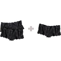 Figi panty bonprix czarny. Czarne panty damskie bonprix, w koronkowe wzory. Za 38,97 zł.