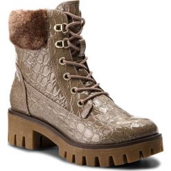 Botki TAMARIS - 1-26714-39 Pepper Pat.Str 429. Szare buty zimowe damskie marki Tamaris, z materiału. W wyprzedaży za 169,00 zł.