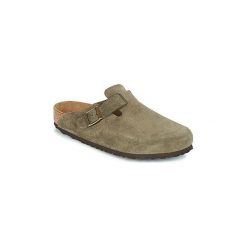 Chodaki Birkenstock BOSTON SFB. Zielone klapki męskie Birkenstock, bez wzorów. Za 321,30 zł.