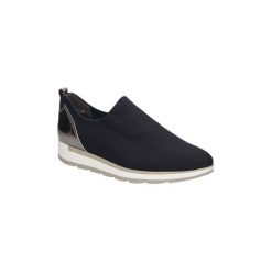 Buty Marco Tozzi Półbuty wsuwane 2-24711-38. Czarne półbuty damskie wsuwane marki Marco Tozzi, na niskim obcasie. Za 109,99 zł.