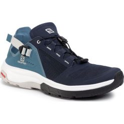 Buty SALOMON - Tech Amphib 4 409852 Navy Blazer/Bluestone/Lunar Rock. Niebieskie buty sportowe męskie Salomon, z tworzywa sztucznego, bez zapięcia, outdoorowe. Za 439,00 zł.