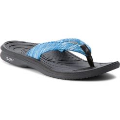 Japonki NEW BALANCE - W6073BKB Niebieski. Niebieskie klapki damskie New Balance, bez wzorów, z tworzywa sztucznego, bez obcasa. W wyprzedaży za 59,00 zł.