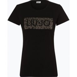Liu Jo Collection - T-shirt damski, czarny. Czarne t-shirty damskie Liu Jo Collection, xl, bez wzorów, glamour, bez kołnierzyka. Za 299,95 zł.