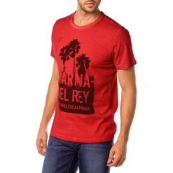T-shirty męskie: T-shirt w kolorze czerwonym
