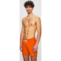 Jack Wolfskin - Kąpielówki. Niebieskie kąpielówki męskie Jack Wolfskin, s, bez wzorów, z poliesteru. W wyprzedaży za 119,90 zł.