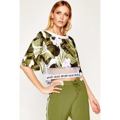 Bluza Liu Jo Sport TA0160 J5943. Szare bluzy sportowe damskie Liu Jo Sport, xs, bez wzorów, z elastanu, bez rękawów, bez kaptura. Za 499,00 zł.