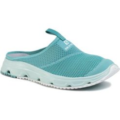 Buty SALOMON - Rx Slide 4.0 W 409554 Meadowbrook/Icy Morn/White. Zielone buty sportowe damskie Salomon, z materiału, sportowe, do pływania. Za 289,00 zł.