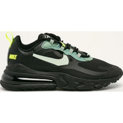 Nike - Buty Air Max 270 React. Czarne sneakersy męskie Nike, na sznurówki. Za 679,90 zł.