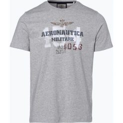 T-shirty męskie z nadrukiem: Aeronautica – T-shirt męski, szary
