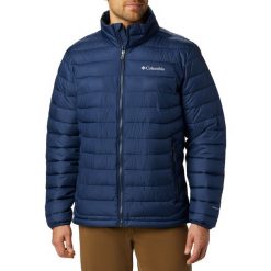 Kurtka Columbia Powder Lite Plus size 1698003467 - granatowy. Niebieskie kurtki męskie Columbia, xl, bez wzorów, bez kaptura. Za 336,79 zł.