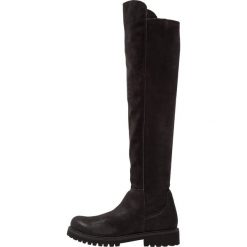 Felmini MARTA Muszkieterki navajo black. Czarne kozaki damskie marki Felmini, ze skóry, bez obcasa, bez zapięcia. Za 659,00 zł.