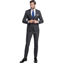 Garnitur GIULIO GXPS900270. Szare garnitury męskie Giacomo Conti, w paski, z elastanu. Za 997,00 zł.