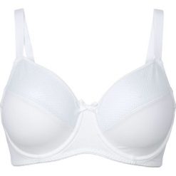 Biustonosz minimizer bonprix biały. Białe biustonosze bonprix, bez wzorów. Za 44,99 zł.