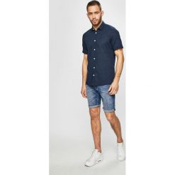 Tom Tailor Denim - Szorty. Niebieskie spodenki i szorty męskie TOM TAILOR DENIM, s, bez wzorów, z elastanu, casualowe. Za 169,90 zł.
