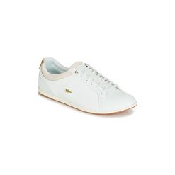 Buty Lacoste REY LACE 119 1. Białe trampki i tenisówki damskie Lacoste, bez wzorów, bez zapięcia. Za 399,99 zł.