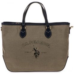 U.S. POLO ASSN. torebka damska Virginia ciemnoniebieska. Niebieskie torebki klasyczne damskie U.S. Polo Assn., bez wzorów, bez dodatków. Za 419,00 zł.