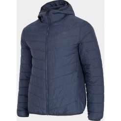 Kurtka puchowa męska. Pomarańczowe kurtki męskie s, bez wzorów, z syntetyku, bez kaptura. Za 299,99 zł.