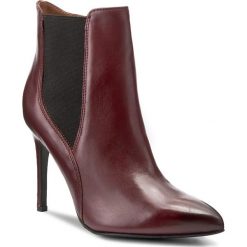 Buty zimowe damskie: Botki SOLO FEMME - 14146-55-H08/000-13-00 Bordowy