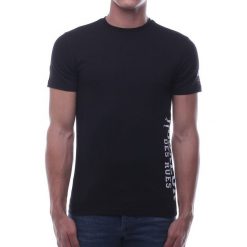 T-shirty męskie: BOXEUR T-shirt czarny r.XL (BXE-2815F)