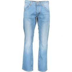 Dżinsy "Michigan" - Regular fit - w kolorze błękitnym. Niebieskie jeansy męskie Mustang Men, m, w paski, klasyczne. W wyprzedaży za 197,95 zł.