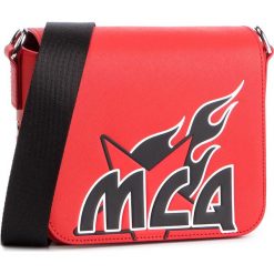 Torebka MCQ ALEXANDER MCQUEEN - Motel Cross Body 543126 R7B08 6406 Riot Red. Czerwone listonoszki damskie McQ Alexander McQueen, bez wzorów, ze skóry, bez dodatków. W wyprzedaży za 629,00 zł.
