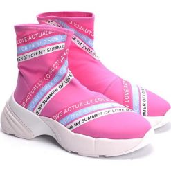 Pinko Sneakersy "Giada". Trampki i tenisówki damskie Pinko, bez wzorów, bez zapięcia. Za 549,00 zł.