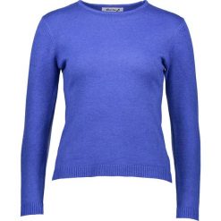 Sweter w kolorze niebieskim. Niebieskie swetry damskie marki Cashmere & Jackets, s, bez wzorów, z kaszmiru, bez rękawów, bez kaptura. W wyprzedaży za 137,95 zł.