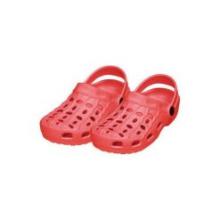 Playshoes Klapki basenowe/chodaki Aqua Beach Clog - czerwony. Czerwone buciki niemowlęce chłopięce marki Playshoes, z paskami. Za 22,00 zł.