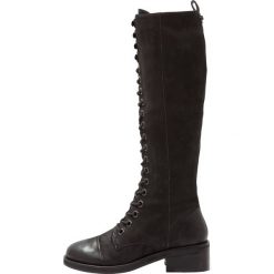 Buty zimowe damskie: SPM ZAC Kozaki sznurowane black