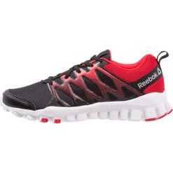 Reebok REALFLEX TRAIN 4.0 Obuwie treningowe black/primal red/white. Czarne buty sportowe chłopięce marki Reebok, z materiału. Za 179,00 zł.