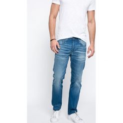 G-Star Raw - Jeansy. Niebieskie jeansy męskie G-Star RAW, bez wzorów, retro. Za 749,90 zł.
