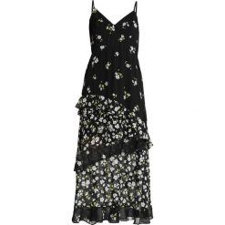 Bardot DITSY FLORAL Długa sukienka black. Czarne długie sukienki Bardot, xs, z materiału, z długim rękawem. Za 419,00 zł.