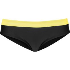 Figi bikini bonprix czarno-żółty neonowy. Czarne stroje kąpielowe damskie bonprix, bez wzorów. Za 49,99 zł.