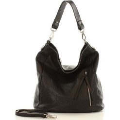Torebki klasyczne damskie: Torebka skórzana italian bag MAZZINI EMMY czarna