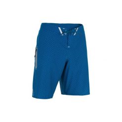 Spodenki surfing długie SBS 900 Deep. Niebieskie bokserki męskie marki OLAIAN, z elastanu, sportowe. Za 119,99 zł.