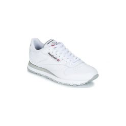 Buty Reebok Classic CL LEATHER. Białe trampki i tenisówki damskie Reebok Classic, bez wzorów, bez zapięcia. Za 399,00 zł.