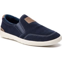 Tenisówki S.OLIVER - 5-14600-22 Navy 805. Niebieskie półbuty męskie S.Oliver, bez wzorów, z zamszu, eleganckie, bez zapięcia. Za 219,90 zł.