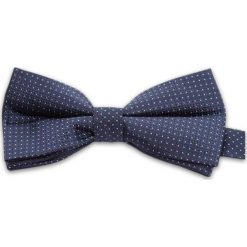 Elegancka mucha Vernon MUVRN0042. Niebieskie muszki męskie Vernon, w paski, eleganckie. Za 29,00 zł.