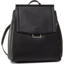 Plecak GABOR - 8466.21 Black. Czarne plecaki damskie Gabor, bez wzorów, ze skóry ekologicznej. W wyprzedaży za 339,00 zł.